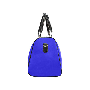 Branded Travel Bag Large - Blue
