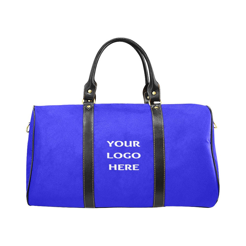 Branded Travel Bag Large - Blue