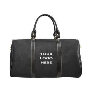 Branded Travel Bag Large Weekender - Black