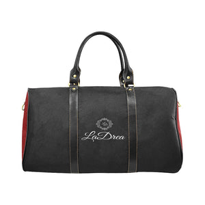 Travel Bag Large Weekender (Black & Red)